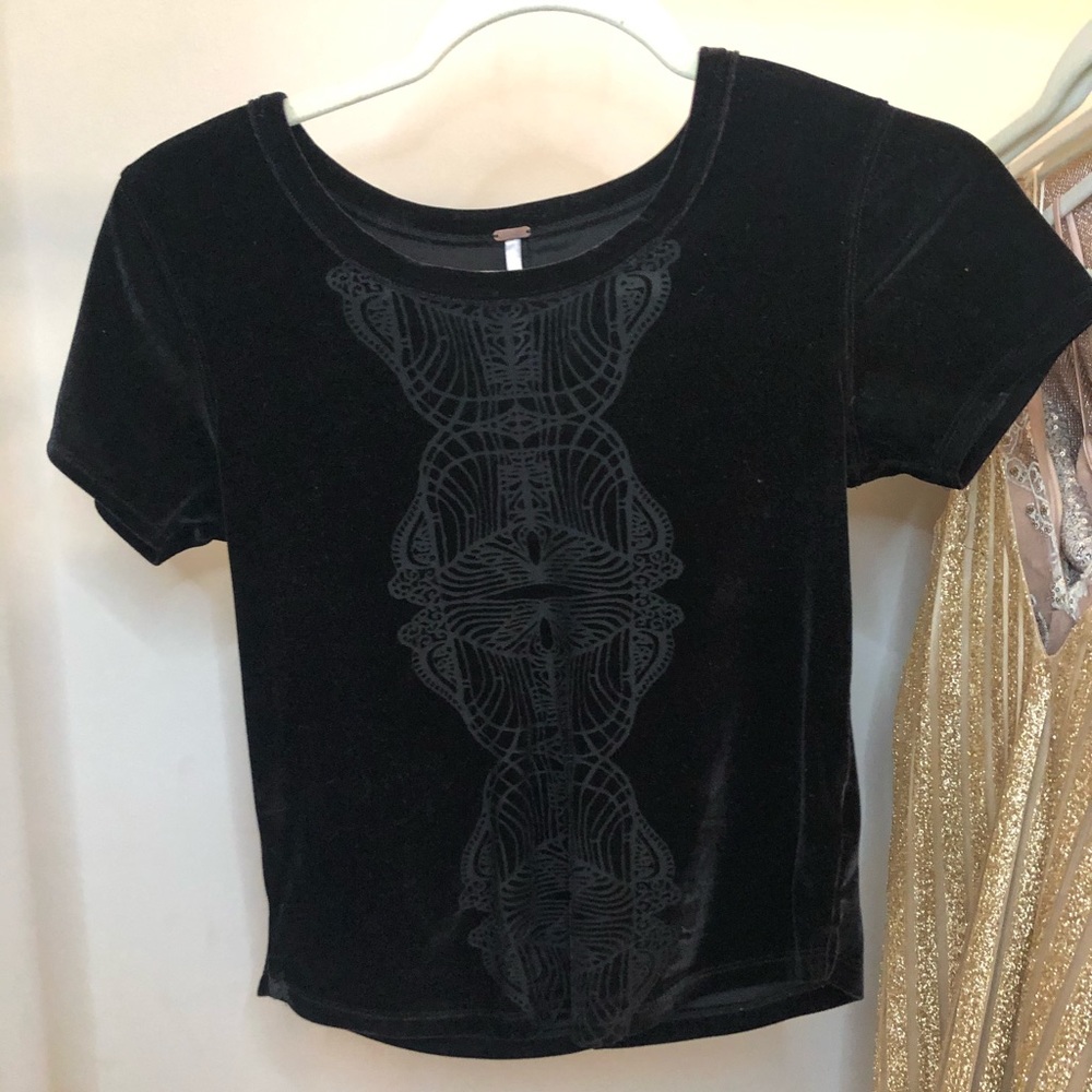 Free People Velvet Top